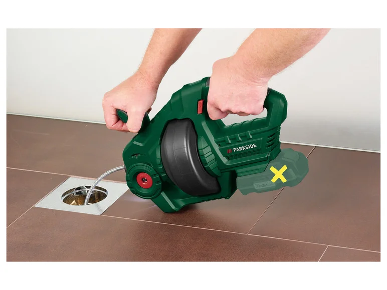 PARKSIDE® Nettoyeur de canalisation sans fil PARRW 20-Li A1. 20 V