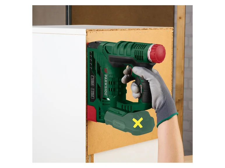 PARKSIDE® Agrafeuse sans fil PAT 20-Li A1. sans batterie ni chargeur. 20V