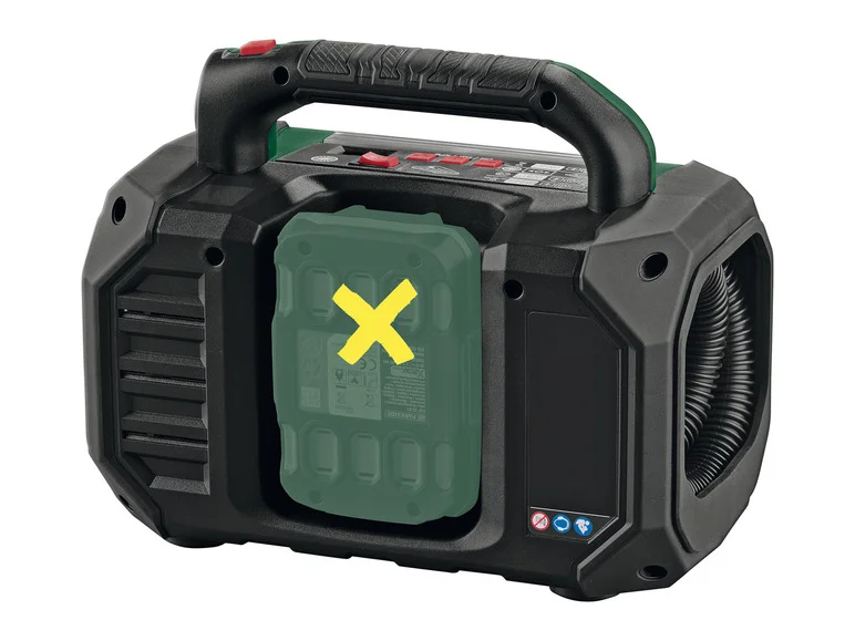 PARKSIDE® Compresseur et pompe à air sans fil PKA 20-Li C3. 20 V