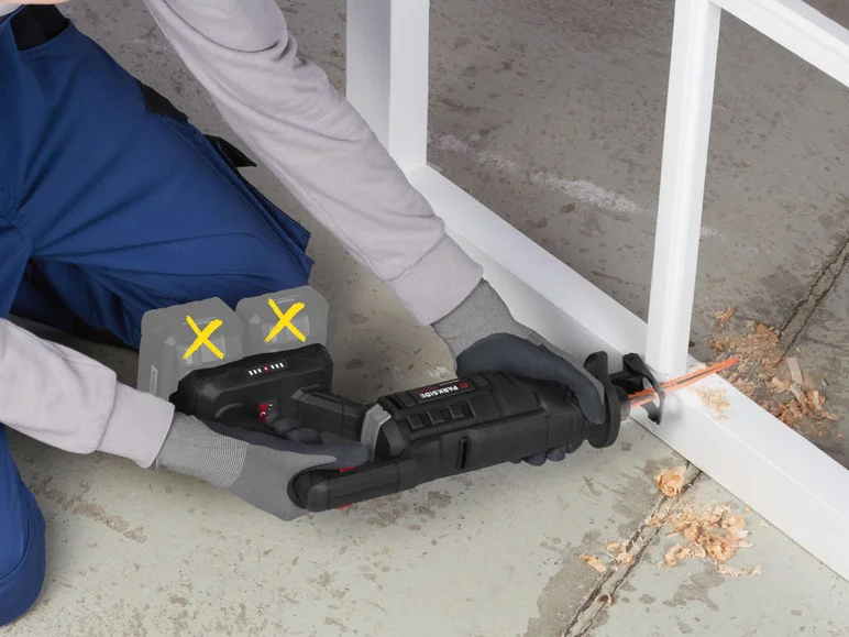 PARKSIDE PERFORMANCE® Scie sabre sans fil PPSSA 40-Li A1. 40 V