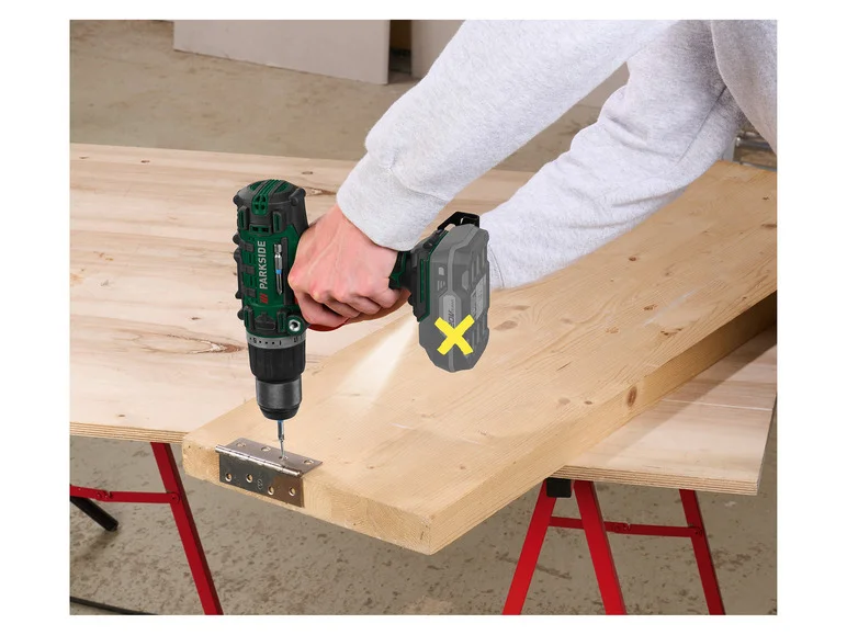 PARKSIDE® Perceuse-visseuse à percussion sans fil 3-en-1 PSBSA 20-Li D4. 20 V