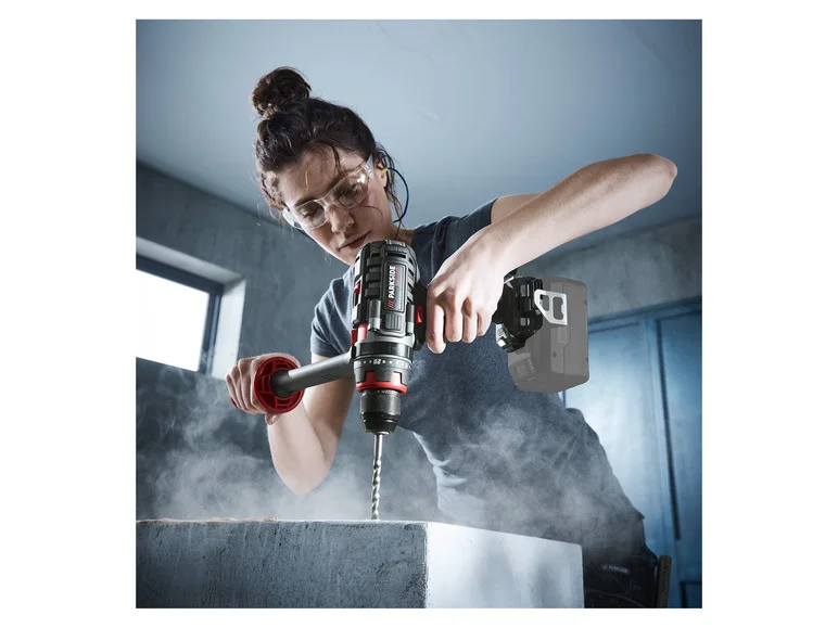 PARKSIDE PERFORMANCE® Perceuse-visseuse à percussion sans fil PPSBSA 20-Li A1. 20 V