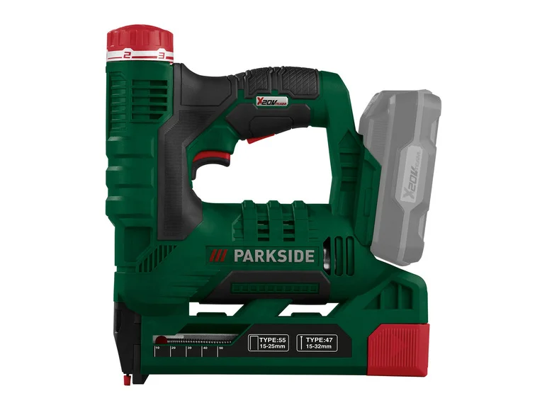 PARKSIDE® Agrafeuse sans fil PAT 20-Li A1. sans batterie ni chargeur. 20V