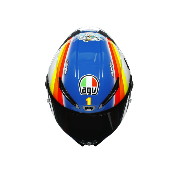 PISTA GP RR AGV ECE-DOT LIMITED EDITION - WINTER TEST 2005