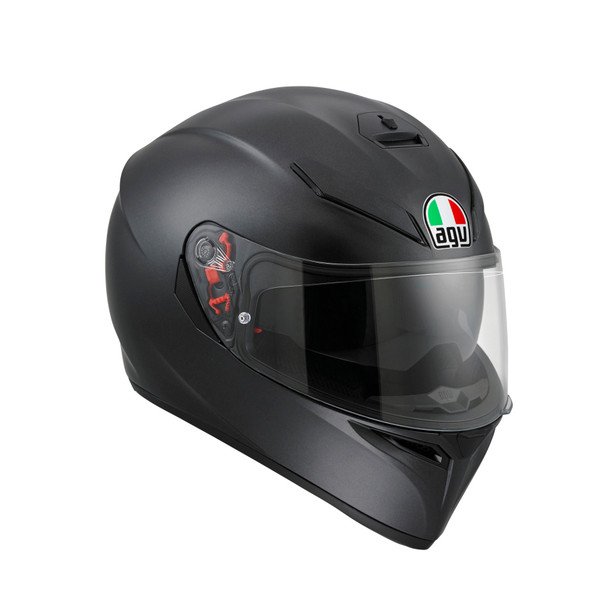 K3 SV AGV DOT(ECE) SOLID MPLK - MATT BLACK