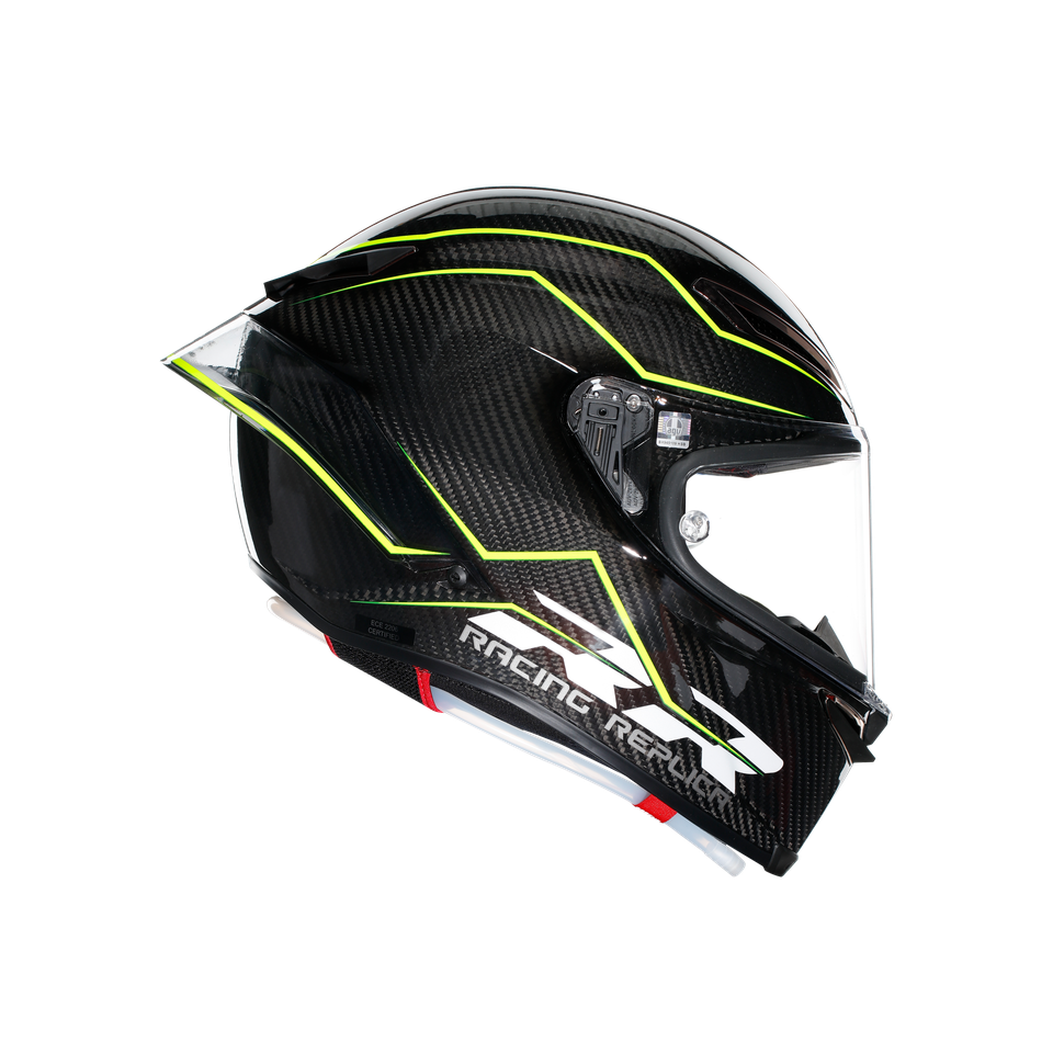 PISTA GP RR PERFORMANTE CARBON/LIME - MOTORBIKE FULL FACE HELMET E2206 DOT