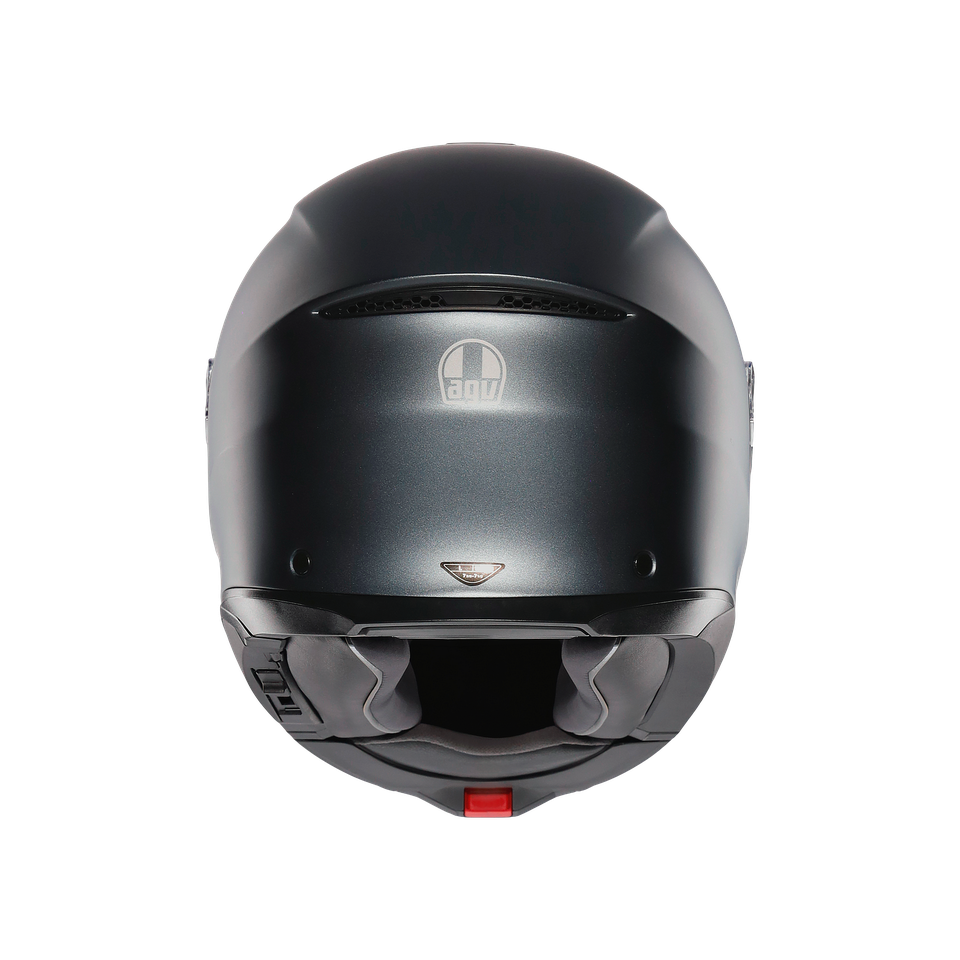 TOURMODULAR MATT ARDESIA GREY - MOTORBIKE FLIP UP HELMET E2206