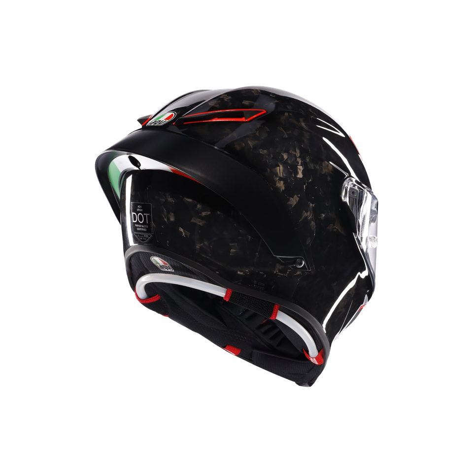 PISTA GP RR ITALIA CARBONIO FORGIATO - MOTORBIKE FULL FACE HELMET E2206 DOT