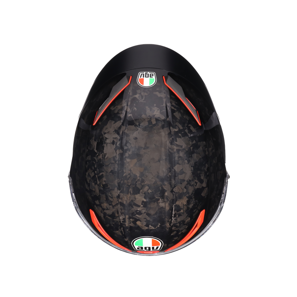 PISTA GP RR ITALIA CARBONIO FORGIATO - MOTORBIKE FULL FACE HELMET E2206 DOT