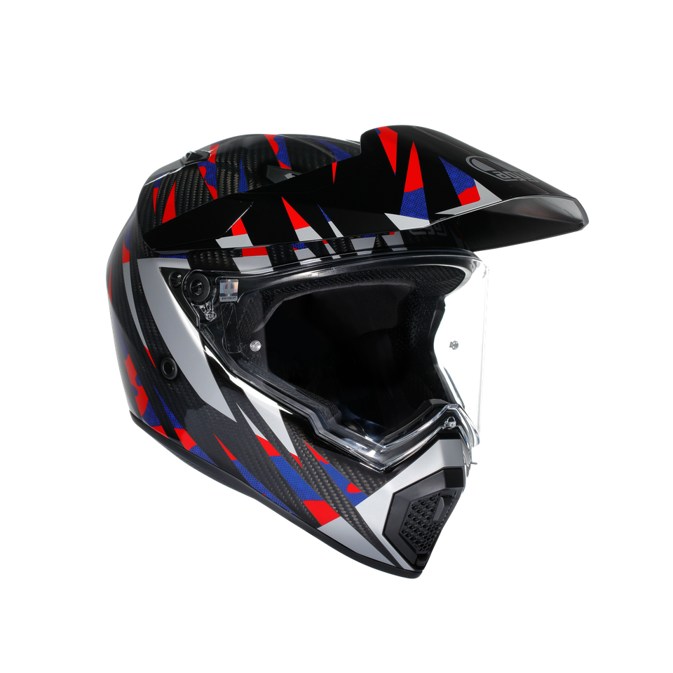 AX9 AGV E2206 MPLK - STEPPA CARBON/RED/BLUE