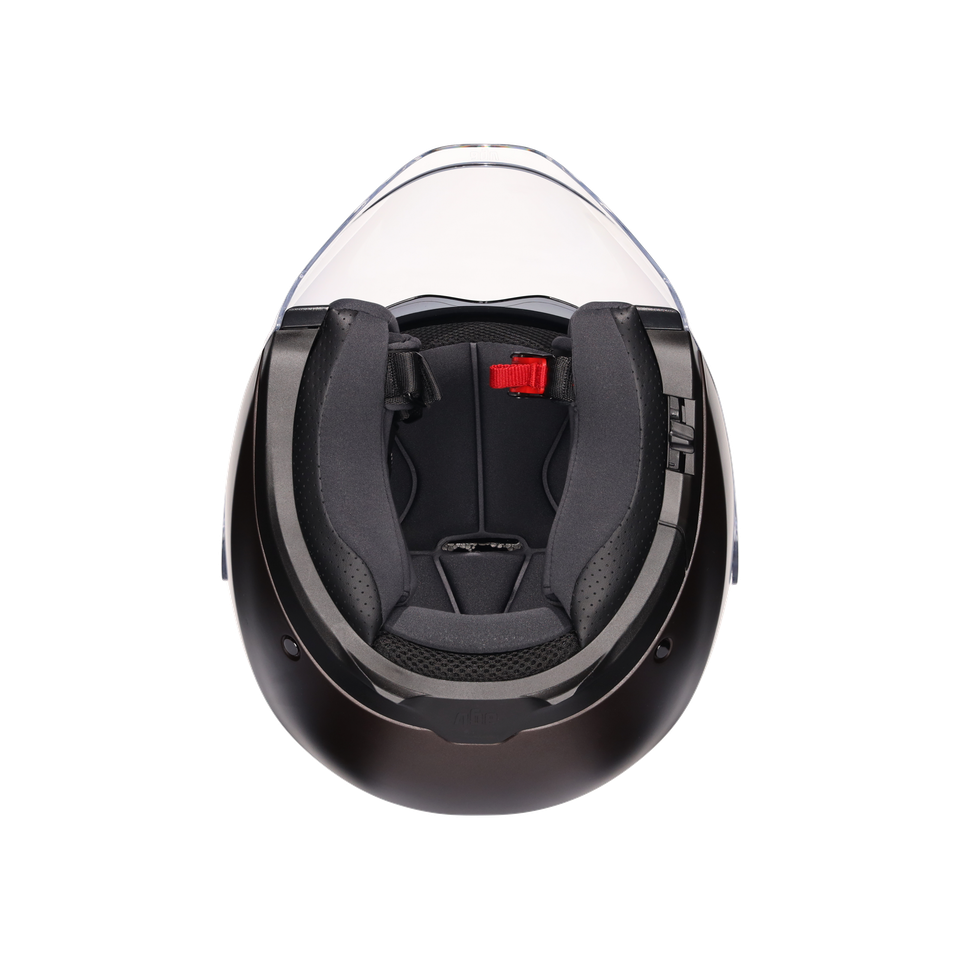 IRIDES MONO MATT PREGIATO BRONZE - MOTORBIKE OPEN FACE HELMET E2206