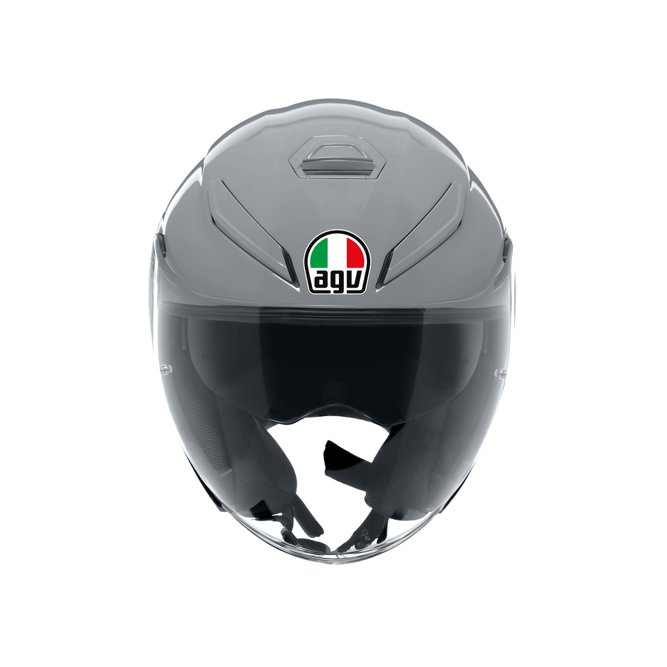 K5 JET EVO MONO NARDO GREY - MOTORBIKE OPEN FACE HELMET E2206