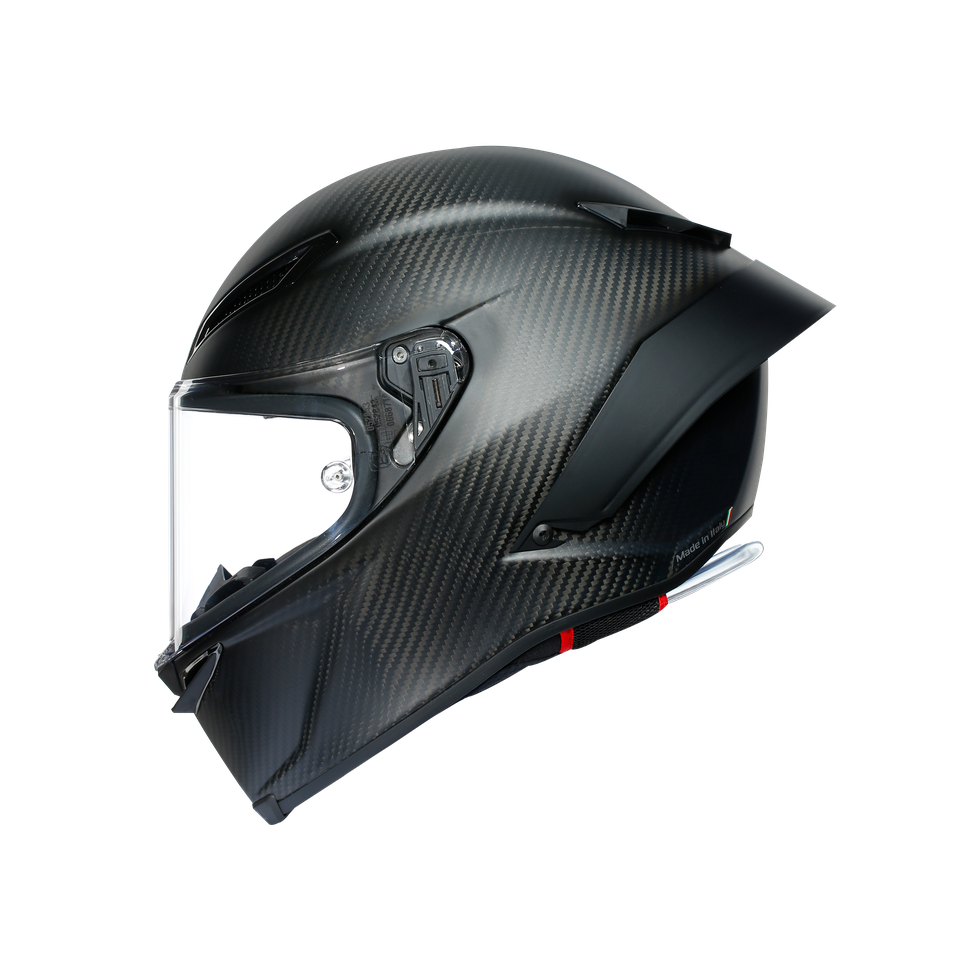 PISTA GP RR MONO MATT CARBON - MOTORBIKE FULL FACE HELMET E2206 DOT