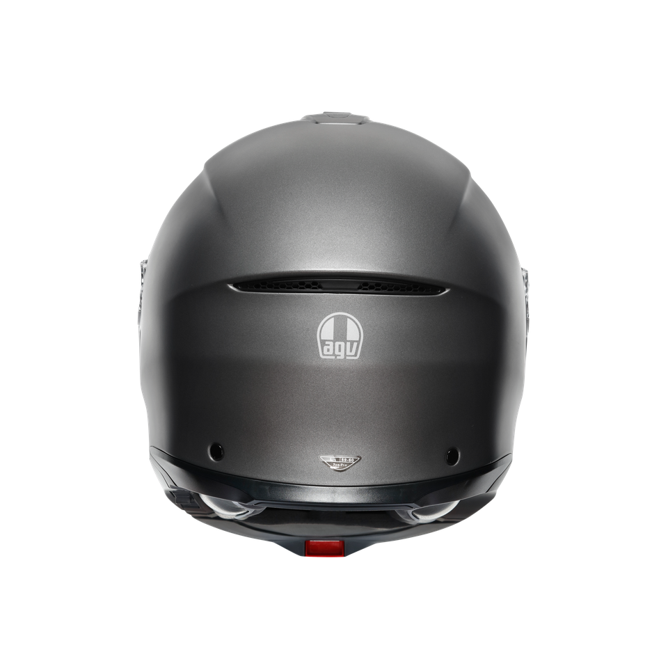 TOURMODULAR LUNA GREY MATT - MOTORBIKE FLIP UP HELMET E2206