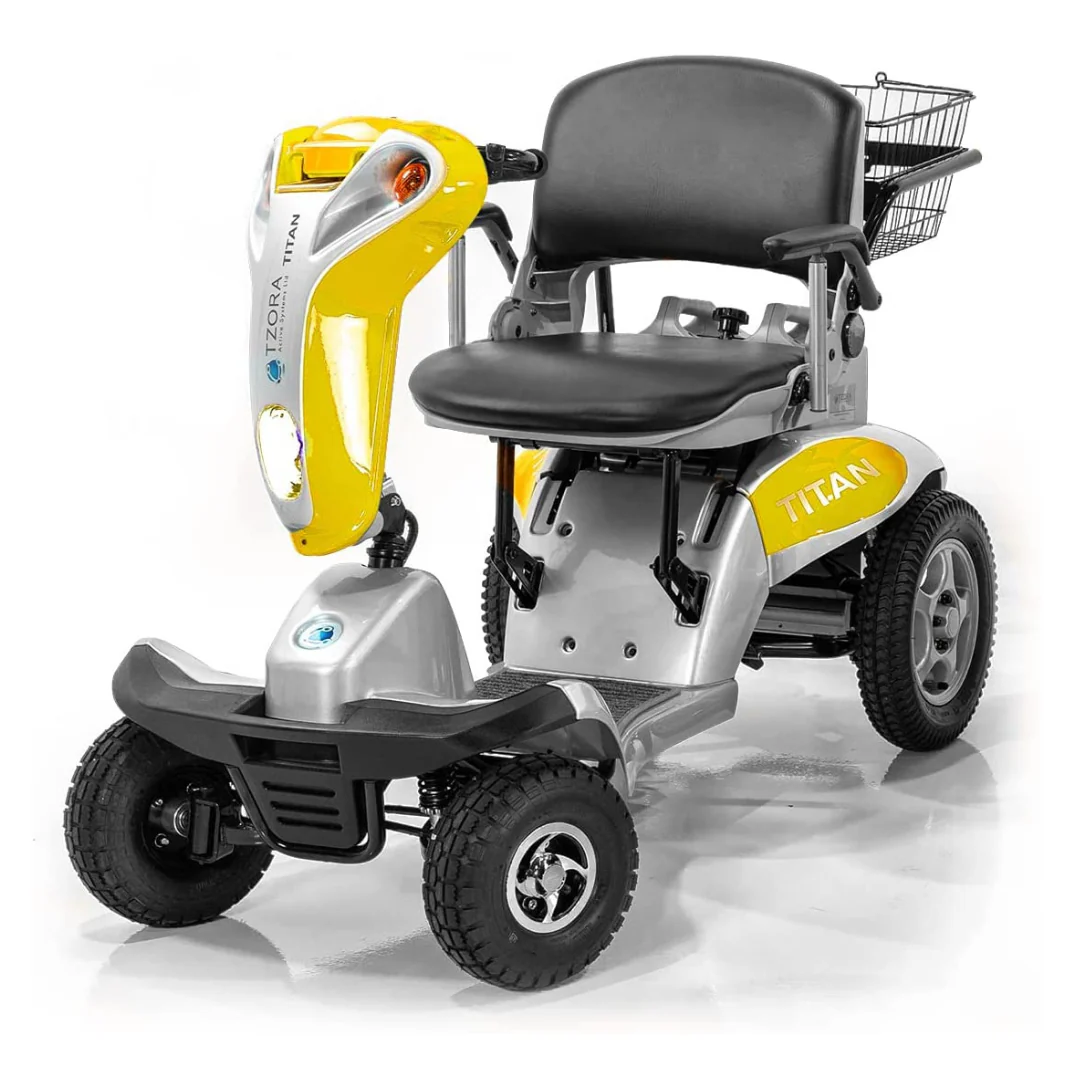 Tzora Titan 4 Hummer XL Folding 4-Wheel Electric Mobility Scooters