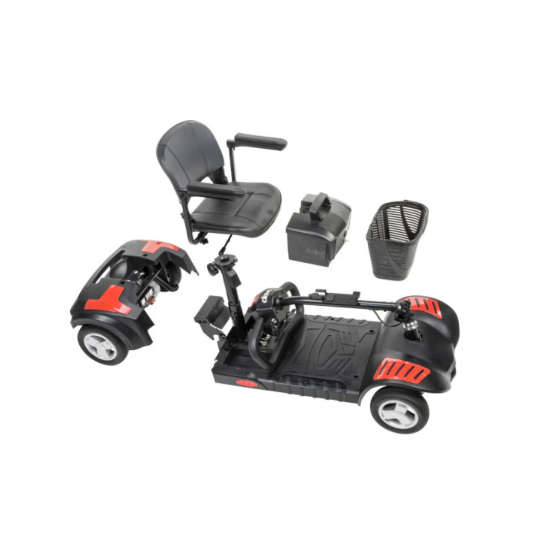 Drive Medical Scout LT 4-Wheel Portable Mobility Scooter