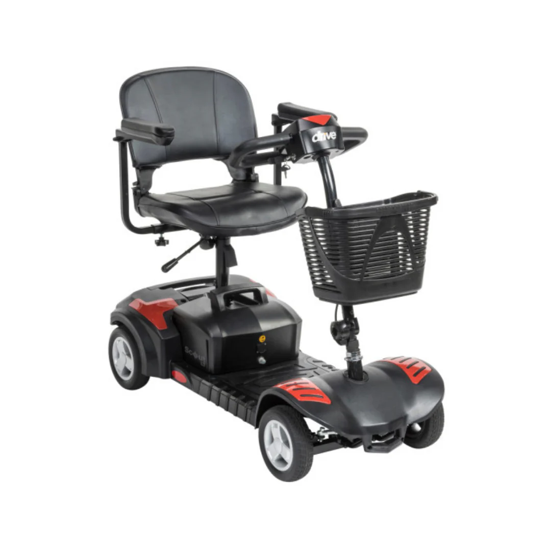 Drive Medical Scout LT 4-Wheel Portable Mobility Scooter