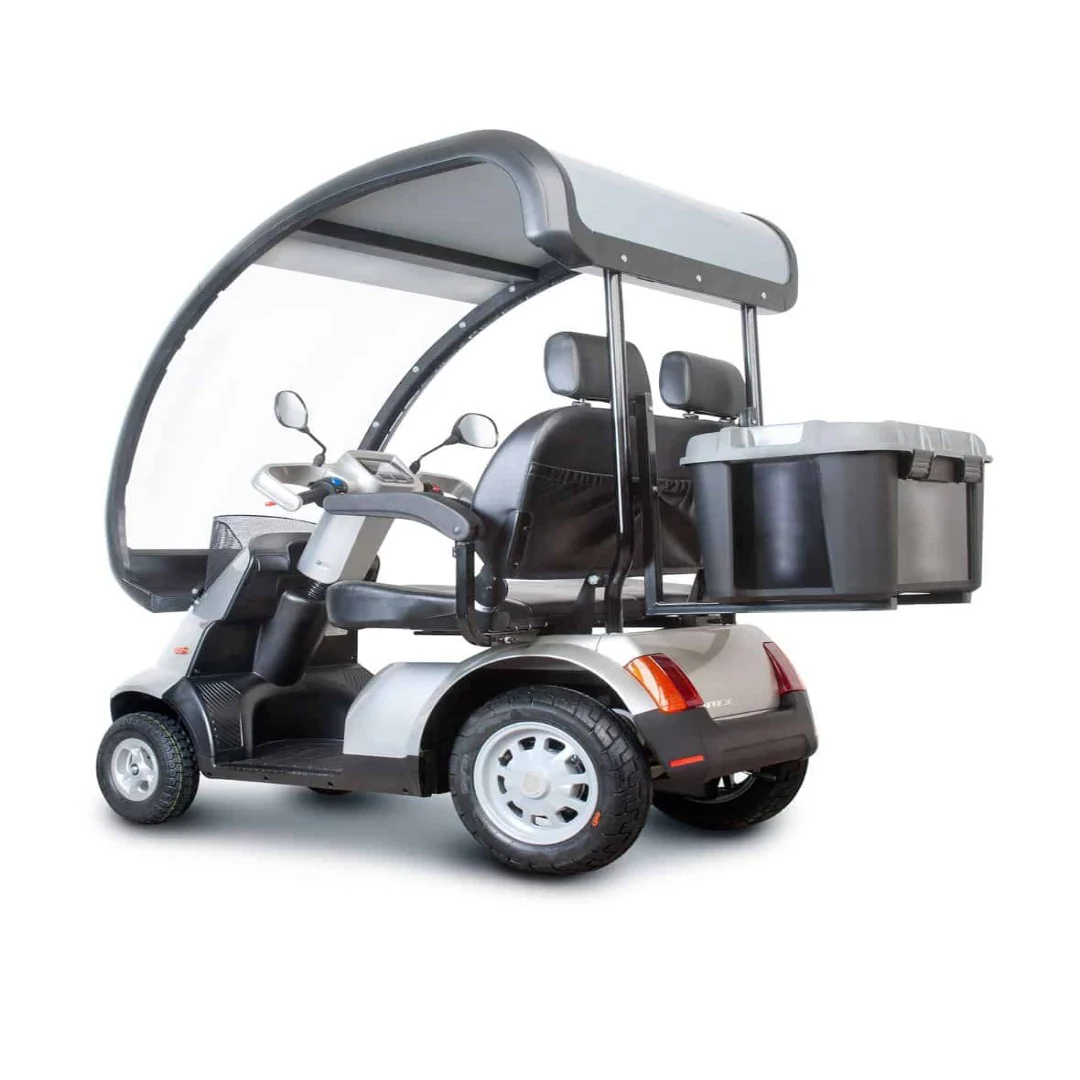 Afikim Afiscooter S4 Bariatric 4-Wheel Scooter - Optional Canopy