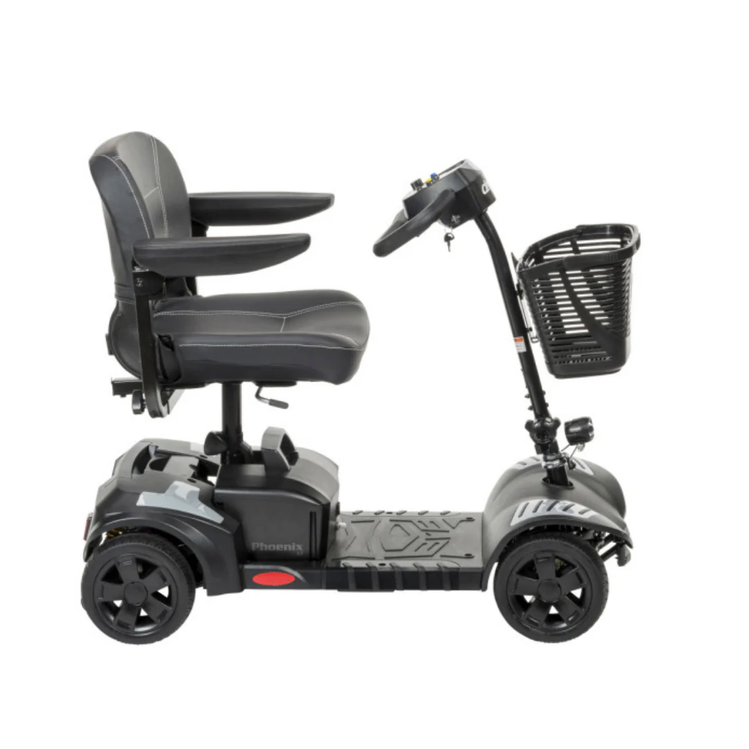 Drive Medical Phoenix LT 4-Wheel Portable Mobility Scooter with Swivel Seat