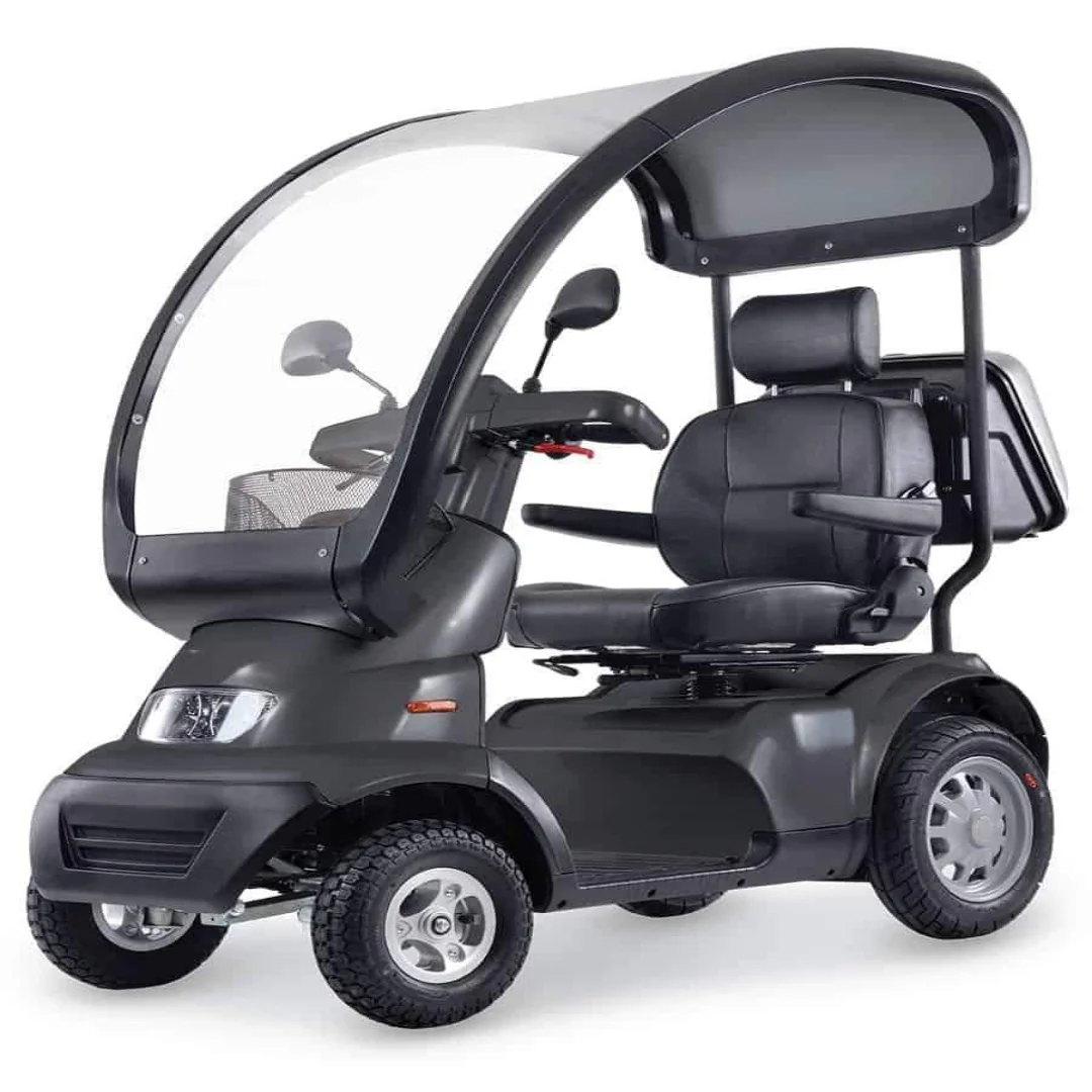 Afikim Afiscooter S4 Bariatric 4-Wheel Scooter - Optional Canopy