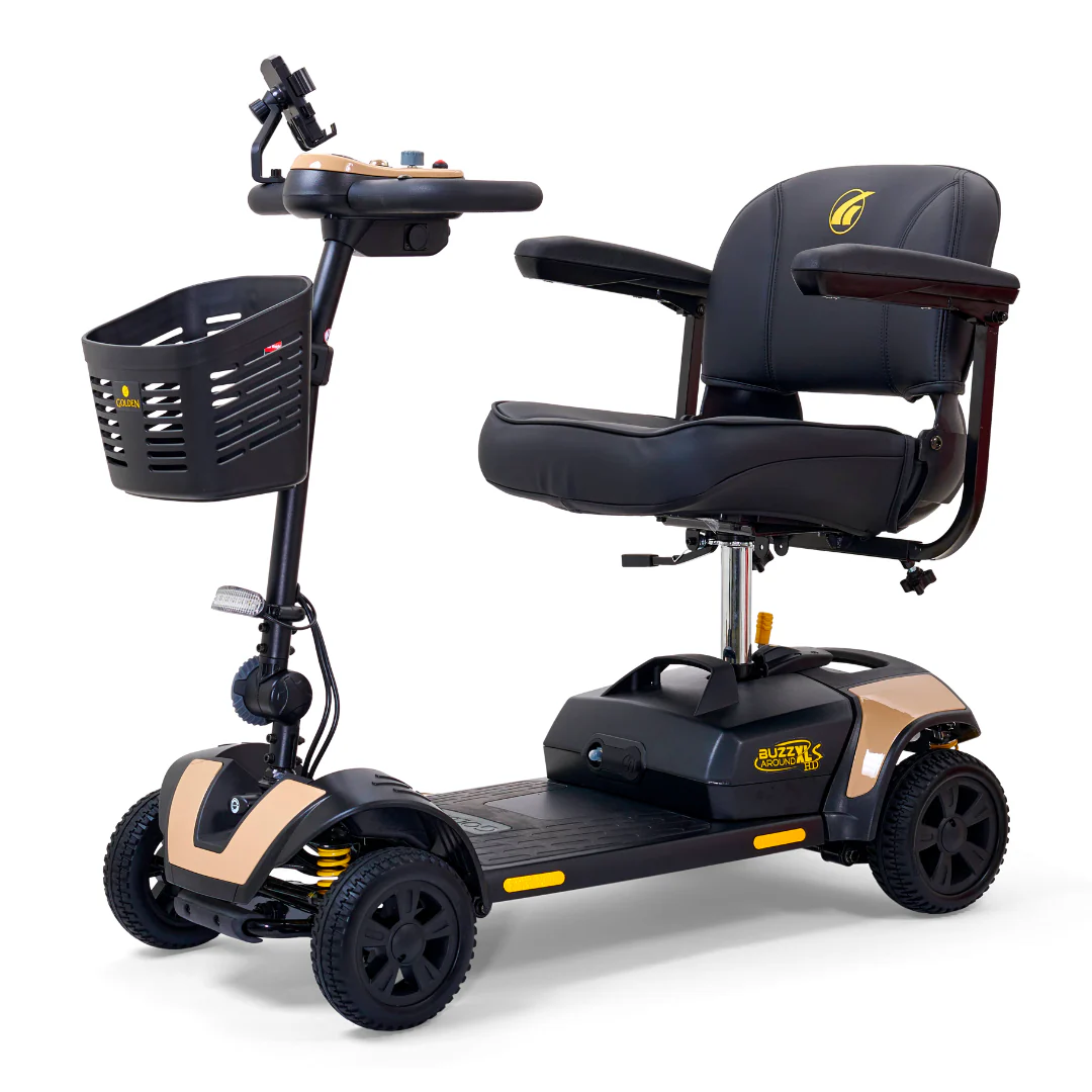 Golden Tech Buzzaround XLSHD 4-Wheel Portable Scooter with Suspension