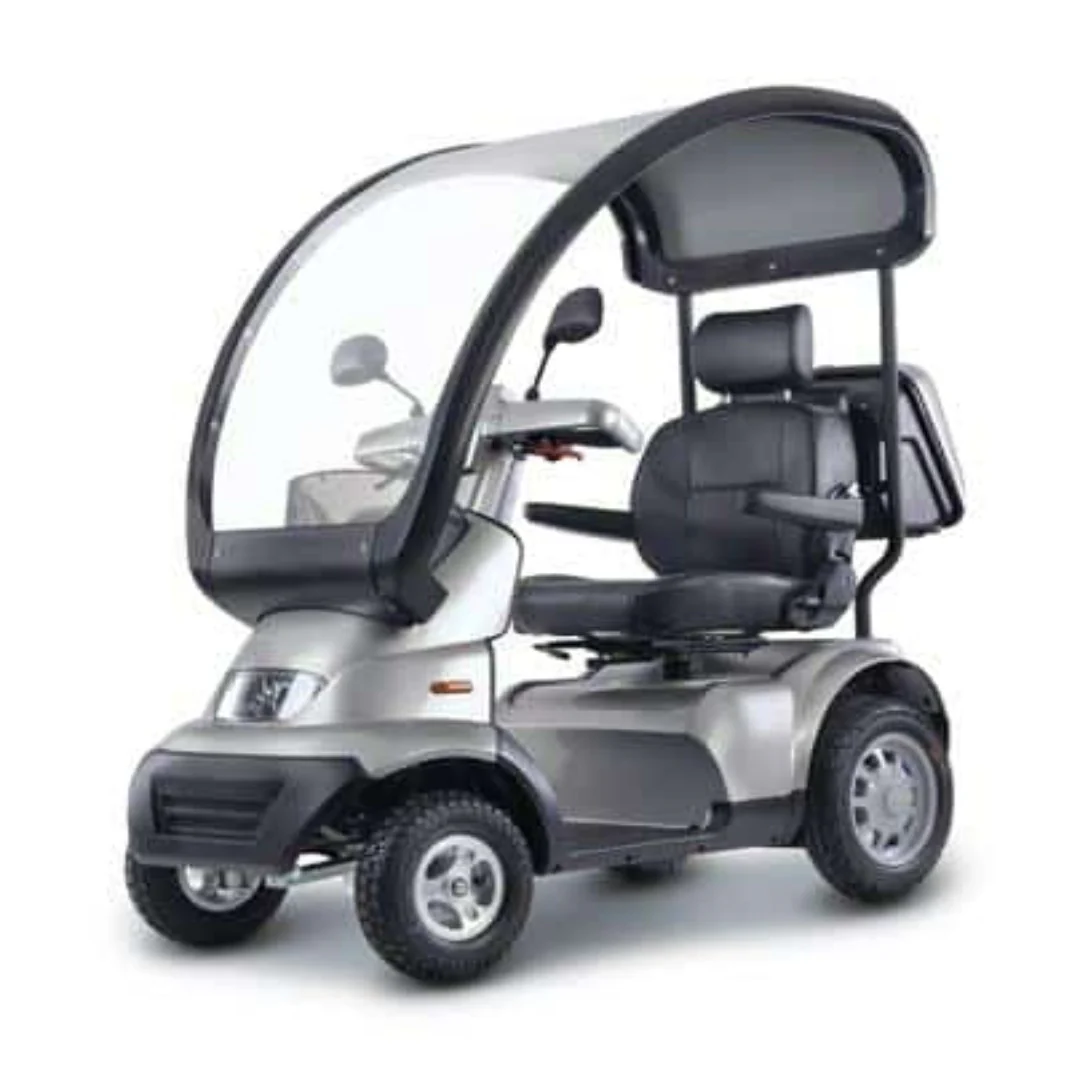 Afikim Afiscooter S4 Bariatric 4-Wheel Scooter - Optional Canopy