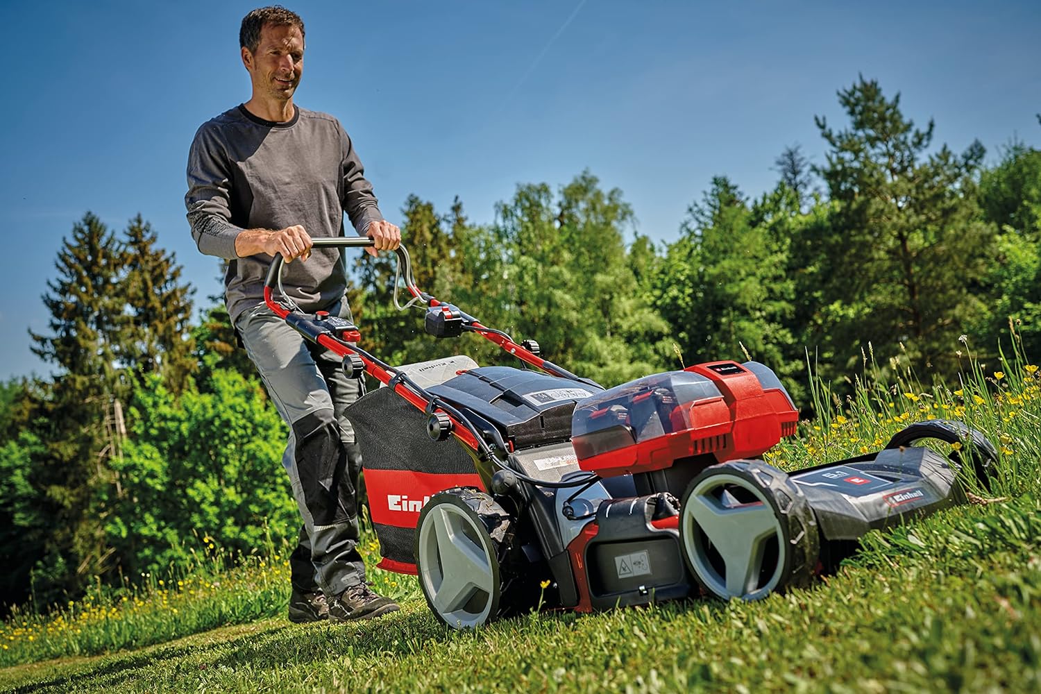 Einhell Power X-Change 36/47 Cordless Lawnmower With Battery