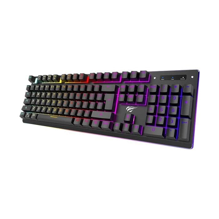 Havit Gaming-Tastatur KB391– Schwarz RGB