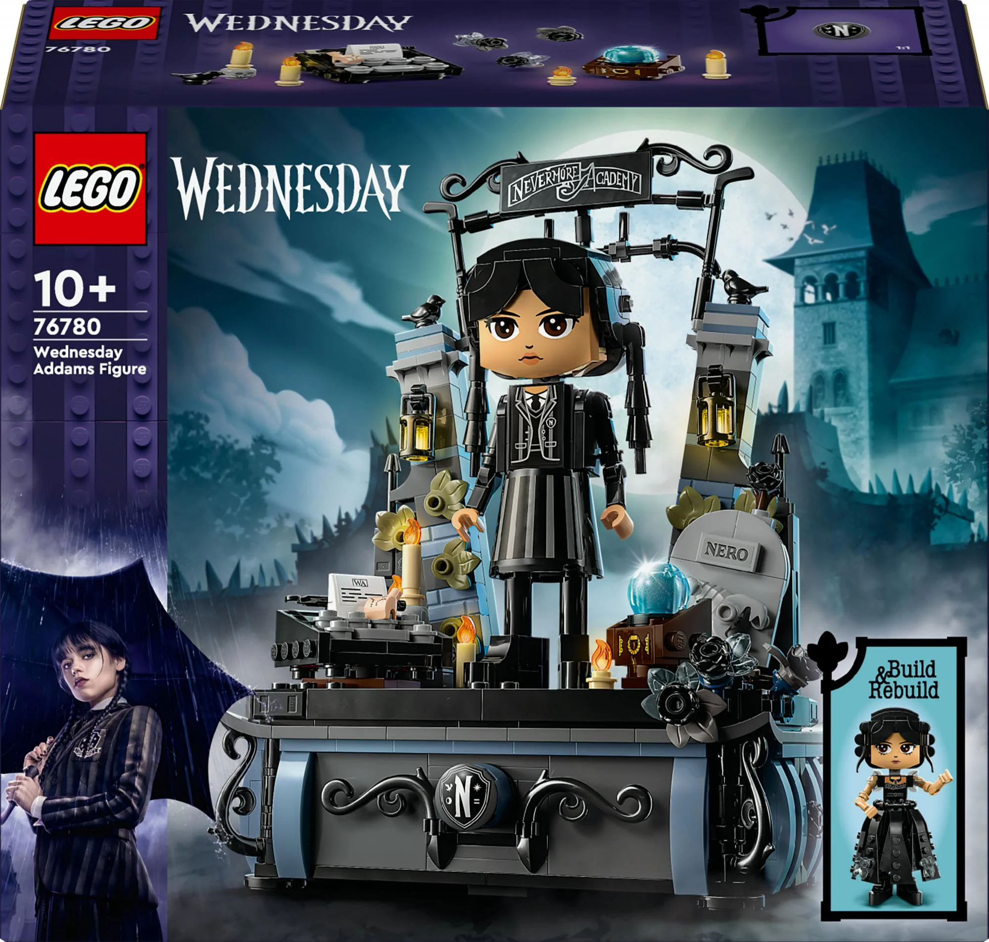LEGO 76780 Wednesday - Wednesday Addams
