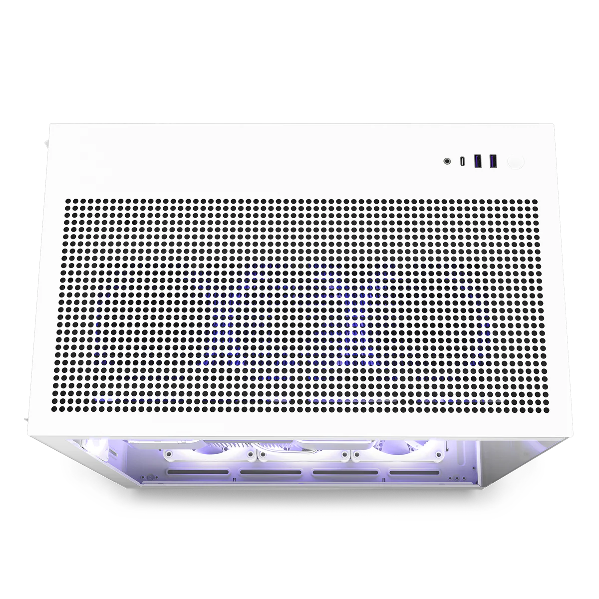 NZXT H9 Flow Weißes Zweikammer-Mid-Tower-Gehäuse