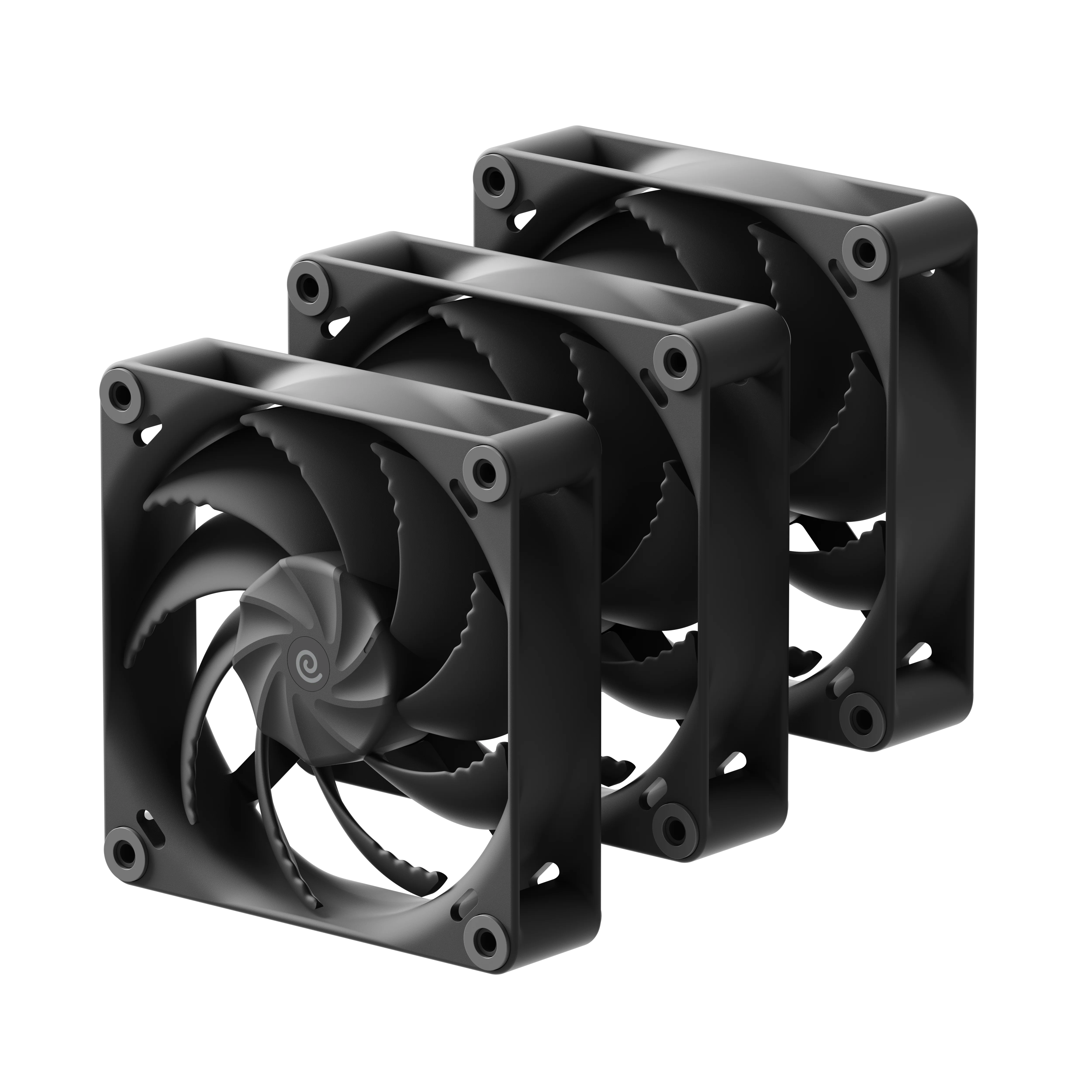 HAVN H12 – Sort 120 mm performance blæser med høj luftgennemstrømning