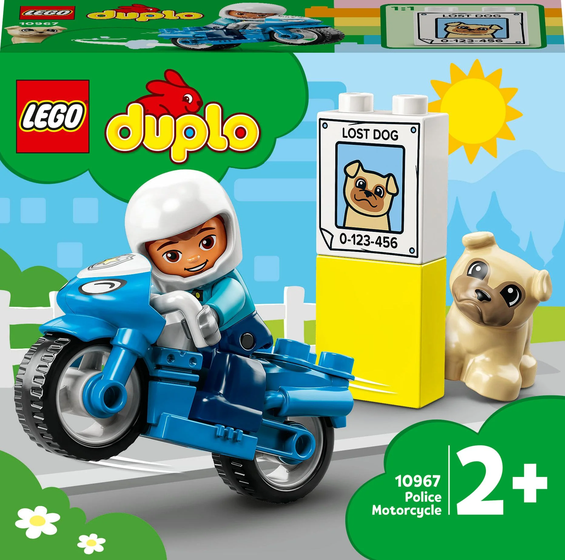 LEGO 10967 DUPLO Police Motorbike