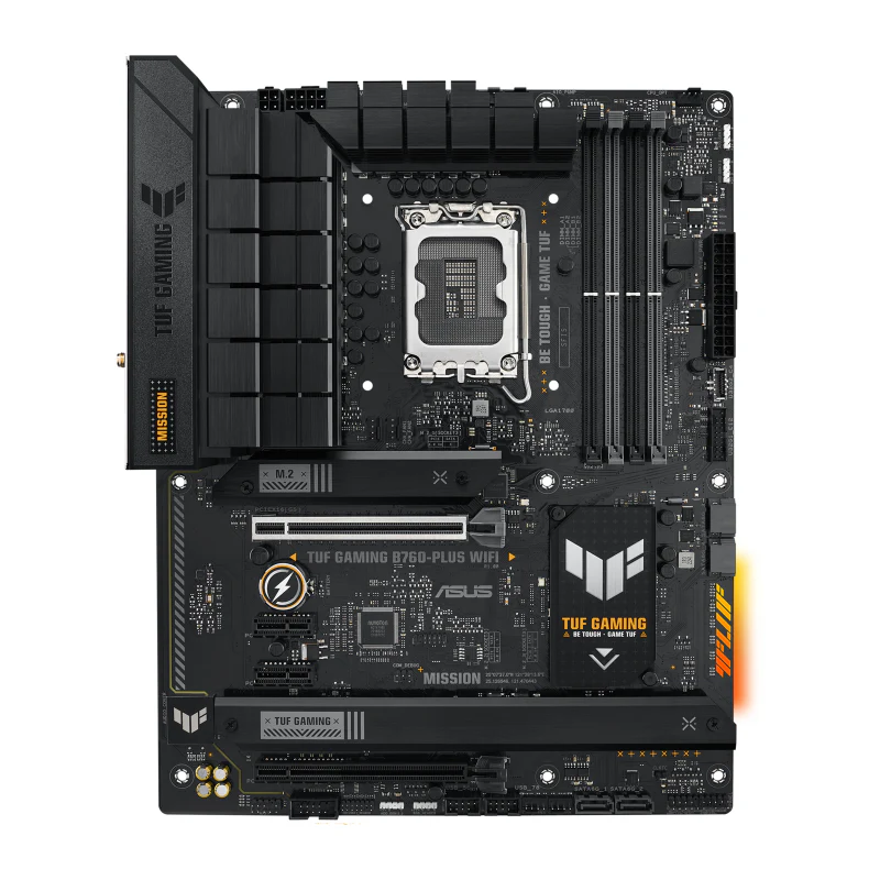 ASUS TUF GAMING B760-PLUS WIFI (ATX. B760. LGA 1700. DDR5)