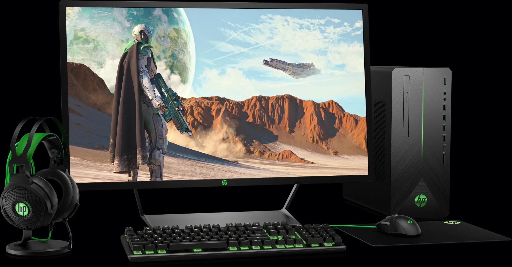 HP Pavilion Gaming 500 Tastatur Dansk/Finsk/Norsk/Svensk