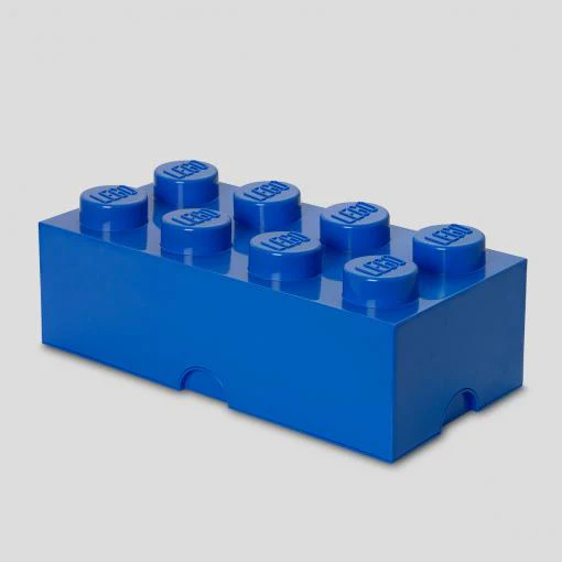 Room Copenhagen LEGO Storage Brick 8 blue - RC40041731