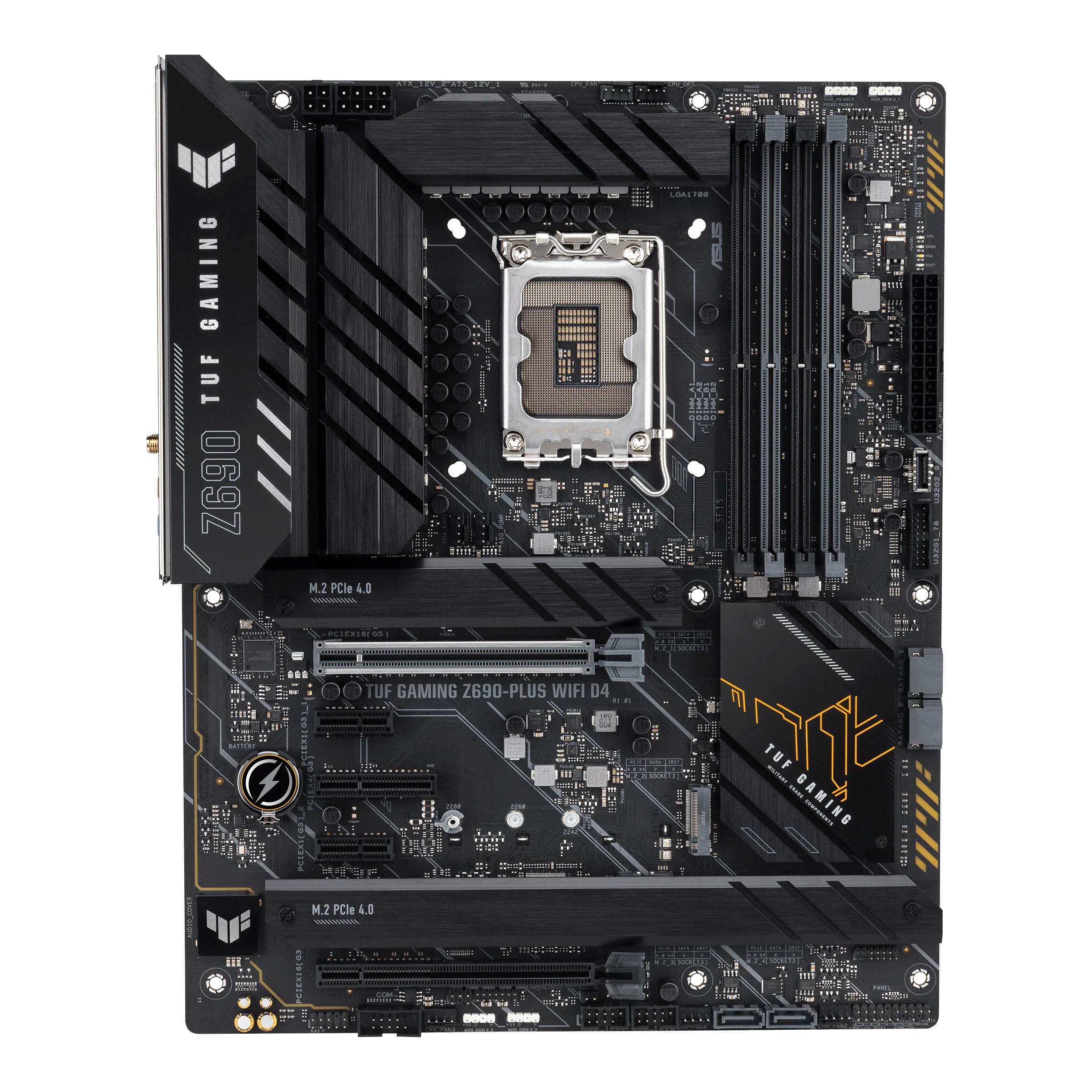 ASUS TUF GAMING Z690-PLUS WIFI D4 (ATX. Z690. LGA 1700. DDR4)