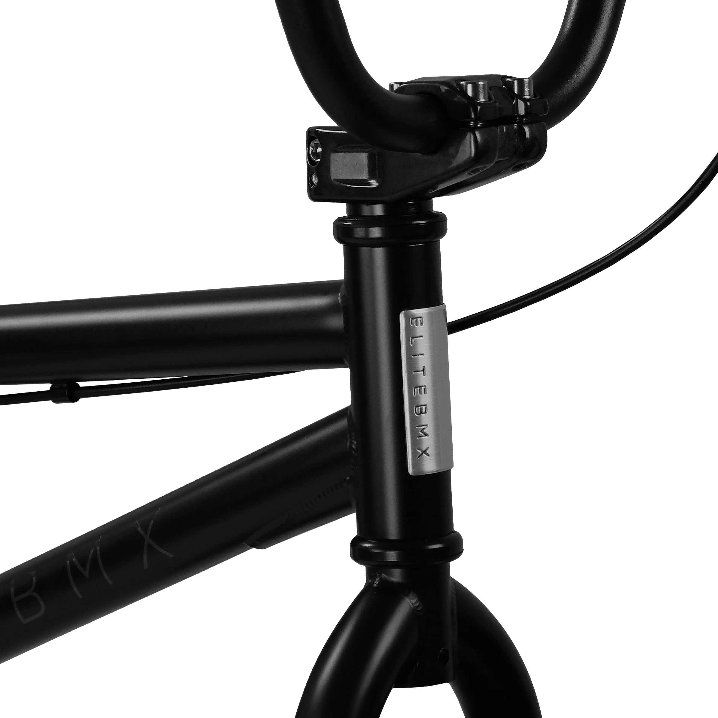 Elite BMX Bicycle 20�� Freestyle Bike - Stealth Blue Purple Ideal for Ages 7 to 18 Years