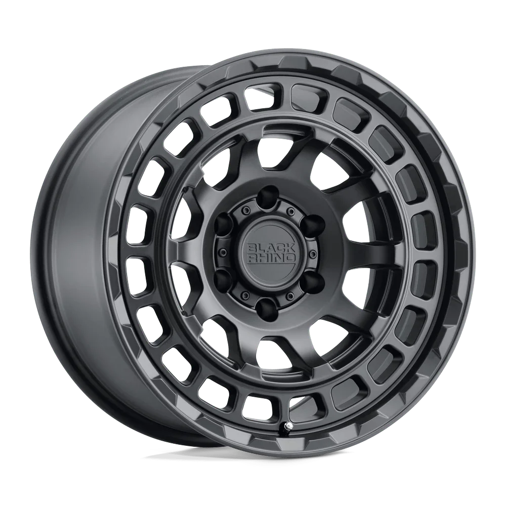 Black Rhino Chamber 16X8 6X114.3 0Et 84.1Cb Matte Black Wheel