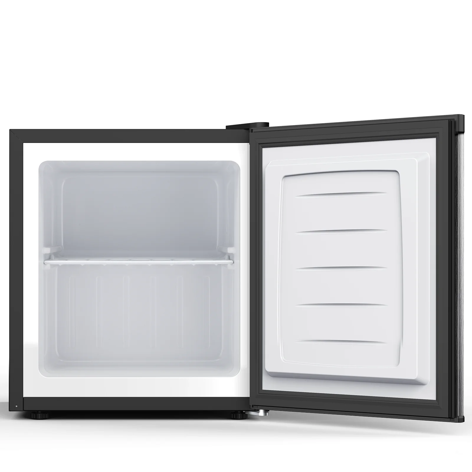 KNDKO 1.2Cu.ft Upright Freezer, Mini Freezer with Reversible Door, Perfect for Home/Office/Dorm, Black