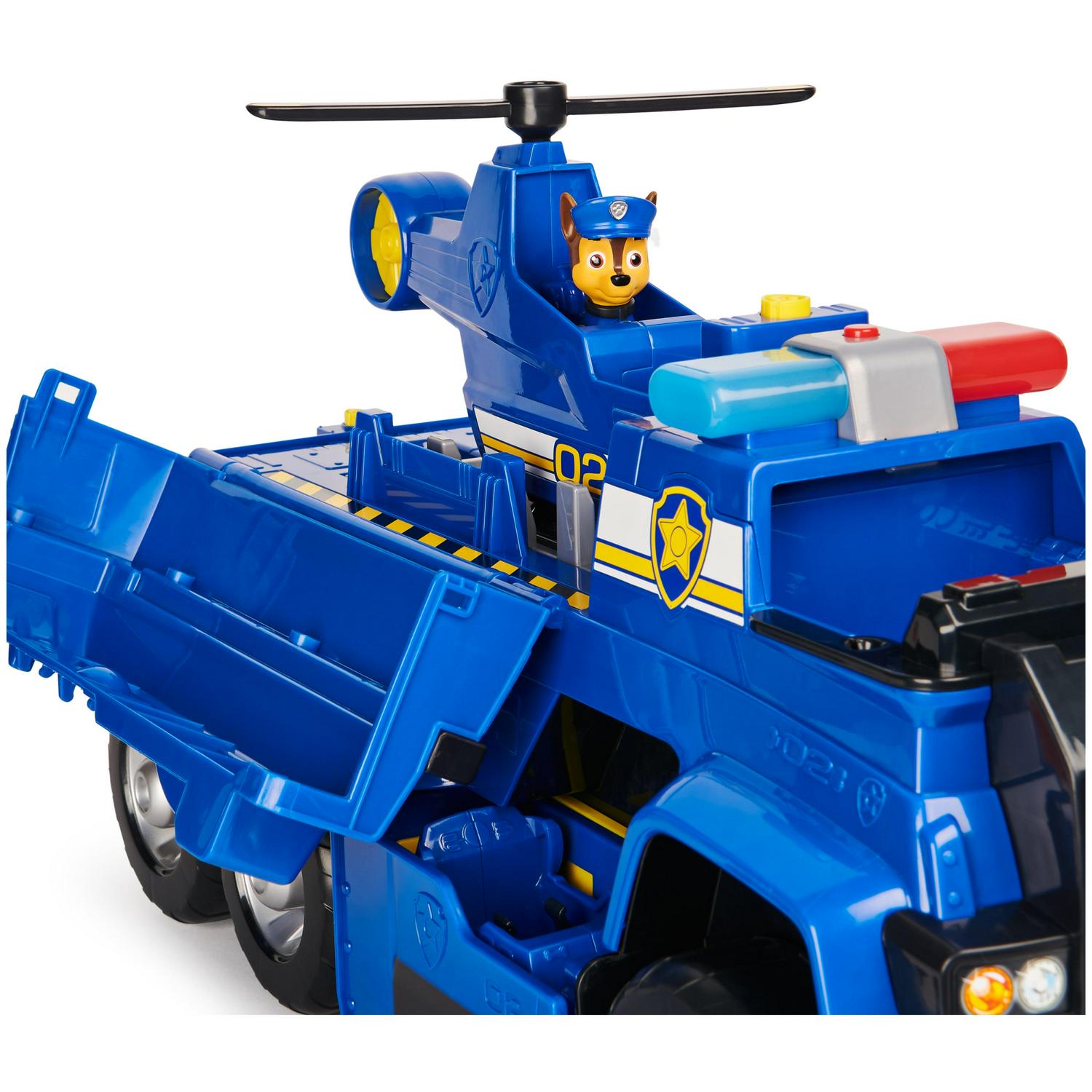 PAW Patrol. Chase's 5-in-1 Ultimate Cruiser with Lights and Sounds. for Kids Aged 3 and up