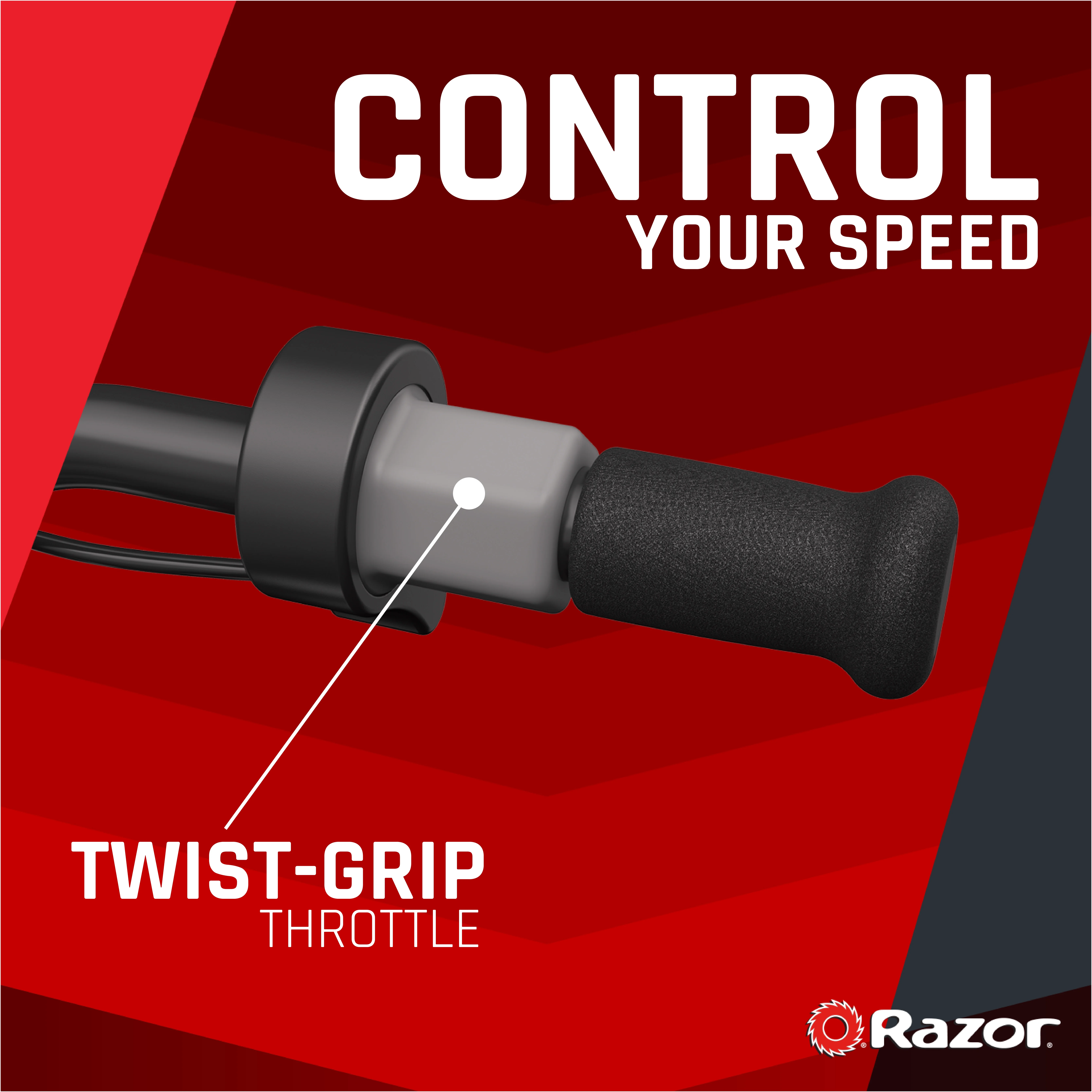 Razor Dirt Rocket MX125 Electric-Powered Dirt Bike - Black with Decal Included, for Child 5+