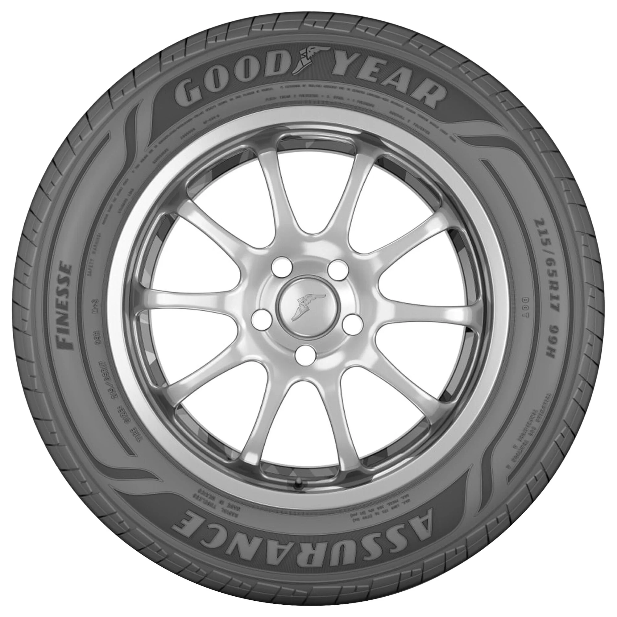 Goodyear Assurance Finesse All Season 215/55R17 94H Passenger Tire