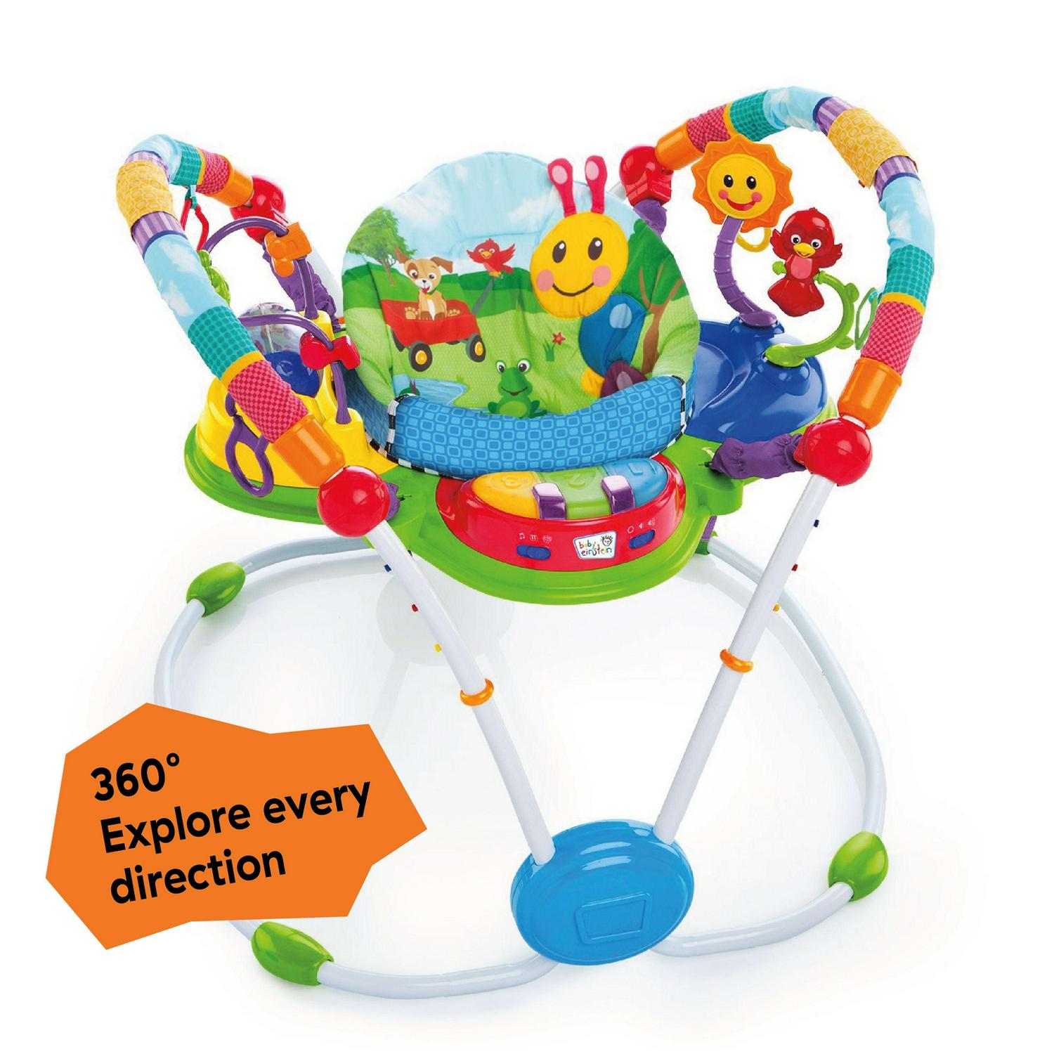 Baby Einstein Neighborhood Friends Activity Jumper with Lights and Melodies