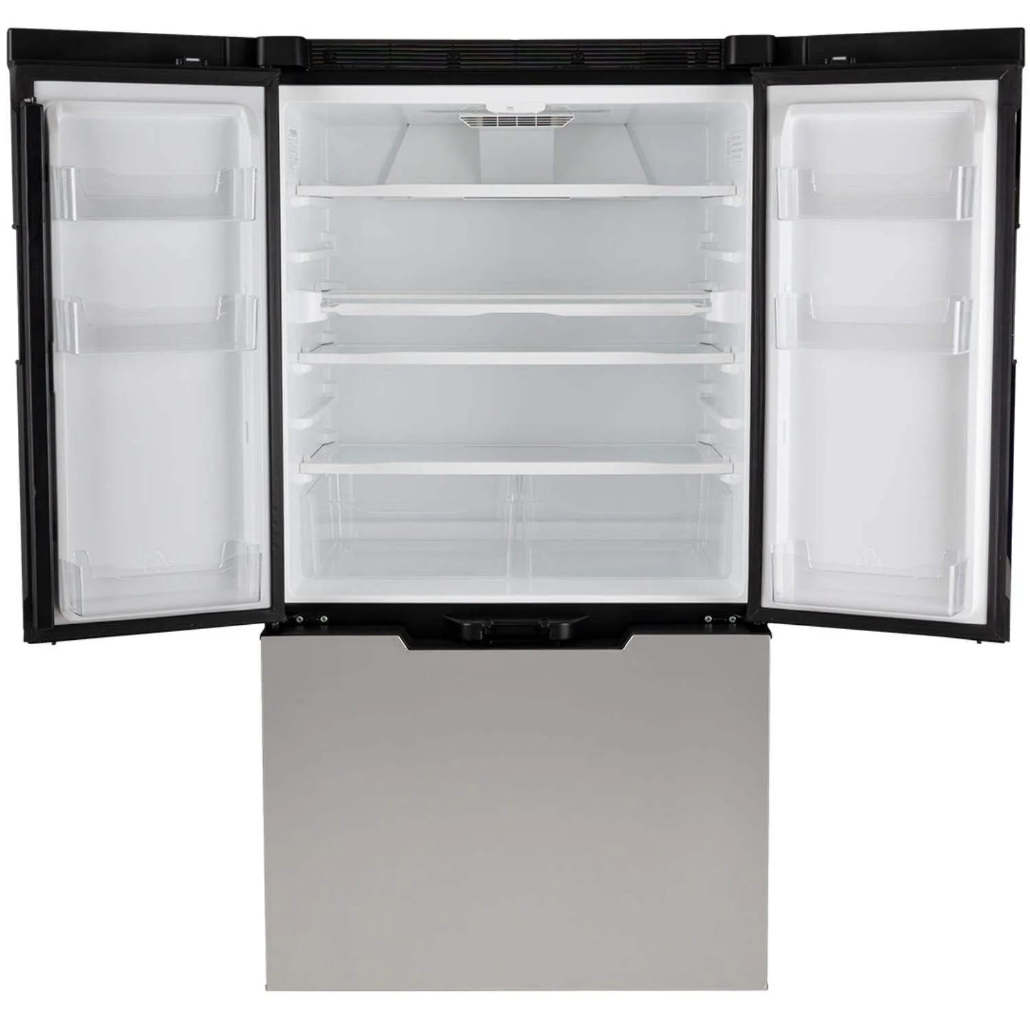 NORCOLD INC N20DCSS Polar Elite N20DC Stainless Steel DC Compressor RV Refrigerator with French Doors - 20 cu. ft.