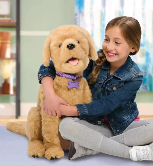 FurReal Biscuit My Lovin�� Pup-22 INCH- Responds To Voice Commands- Animatromic Motion Activated Life Size