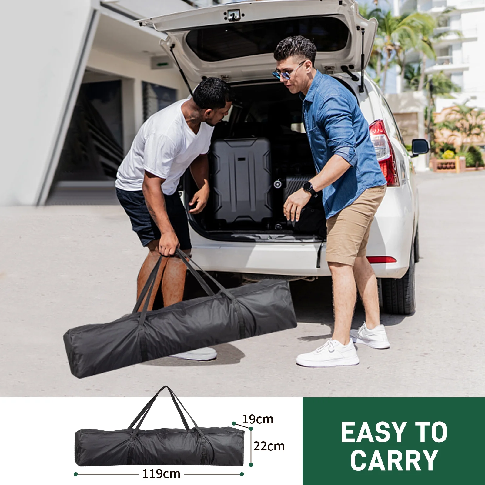 Ktaxon 10'x10' Pop Up Gazebo Canopy Wedding Party Tent with 4 Sidewalls Gray