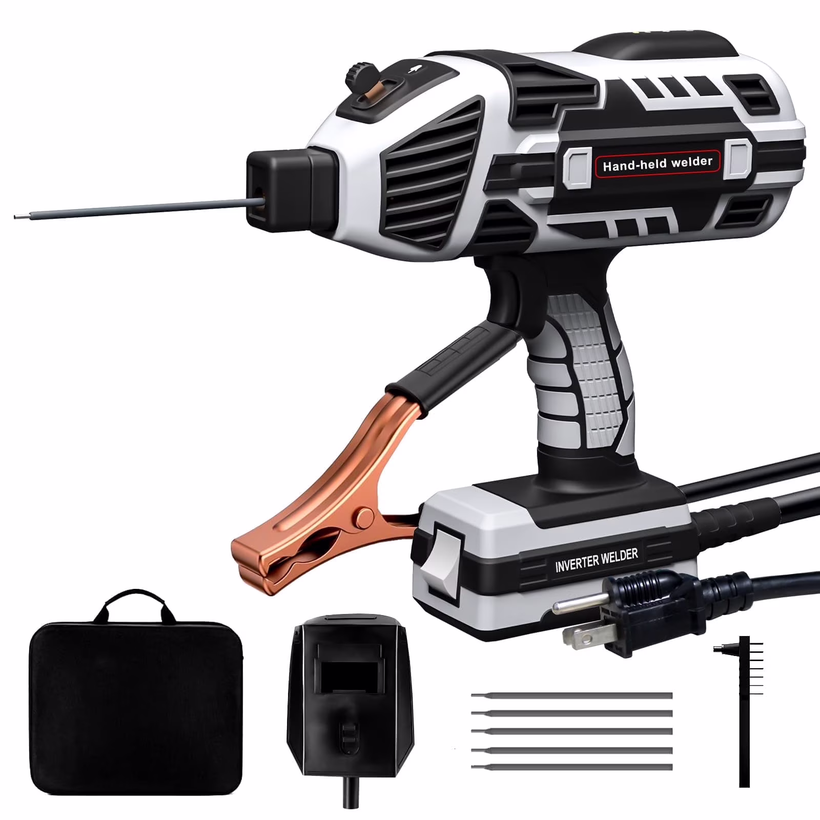 YesRight Handheld Welding Machine 110V 120Amp Portable ARC Welder with Digital Display