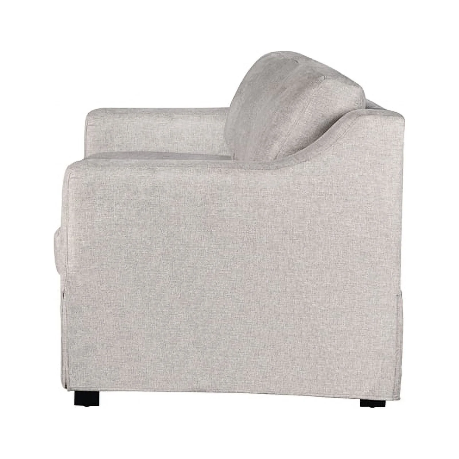 Serta Hanson Modern Farmhouse Convertible Sofa with Queen Size Sleeper, Linen Fabric