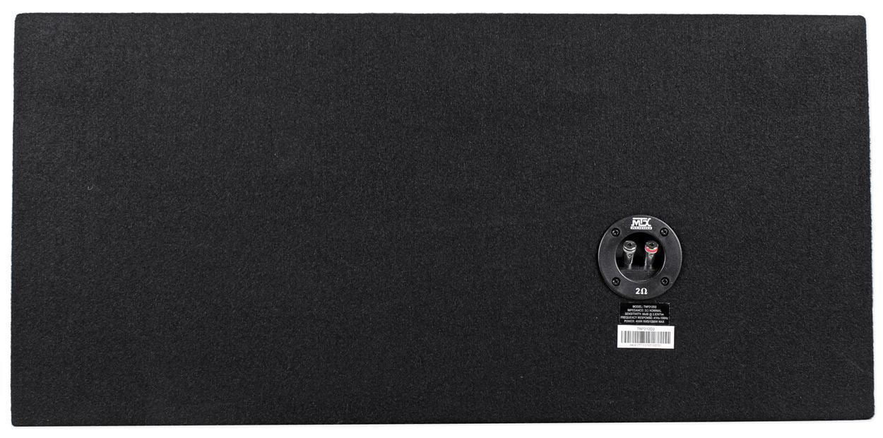 MTX Terminator TNP212D2 Dual 12�?Subwoofers+Enclosure+Amp Kit+2 Farad Capacitor