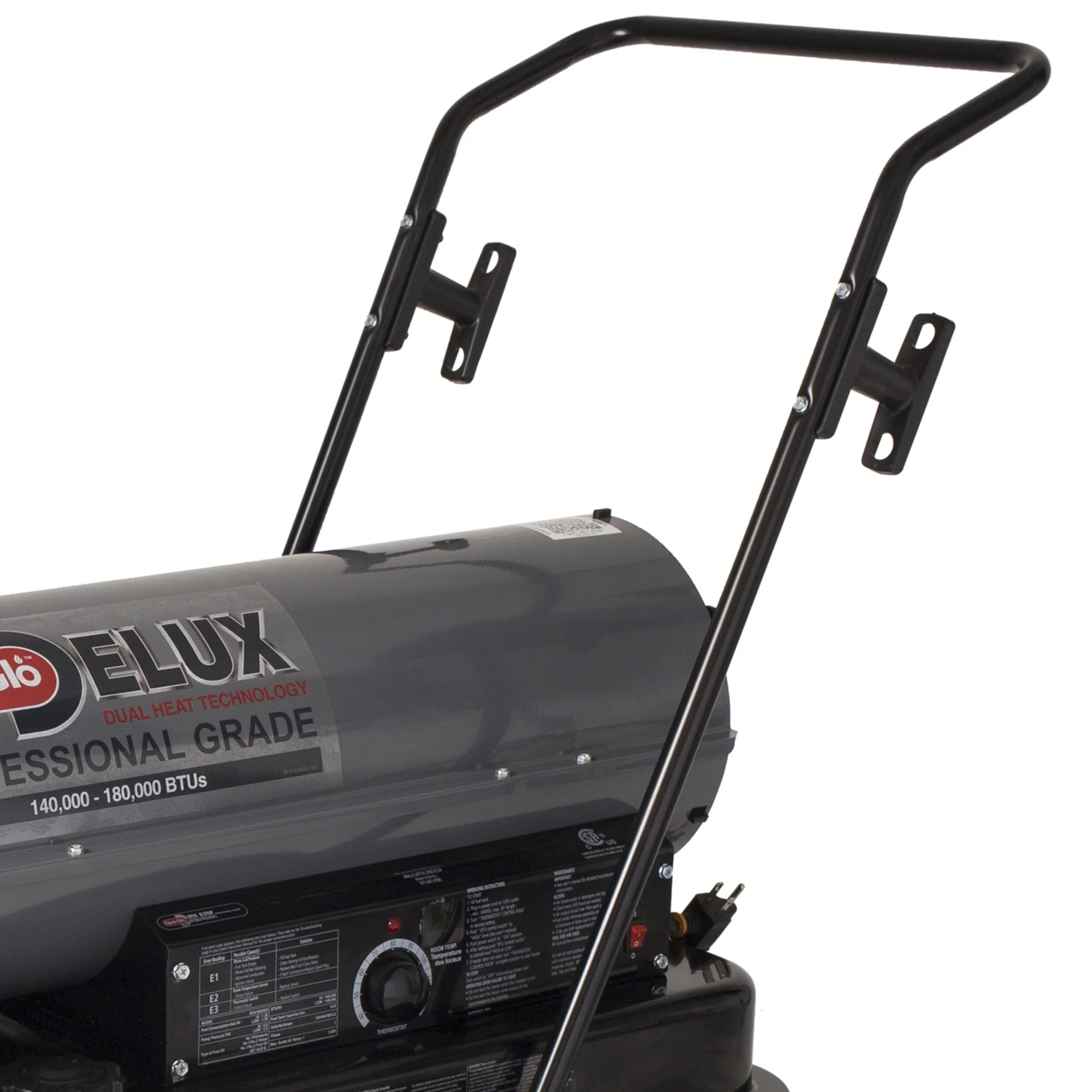 Dyna-Glo Delux 140,000/180,000 BTU Indoor/Outdoor Portable Kerosene Forced Air Heater